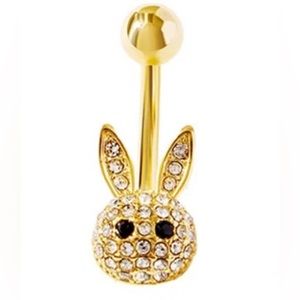 Cute Bunny Belly Ring